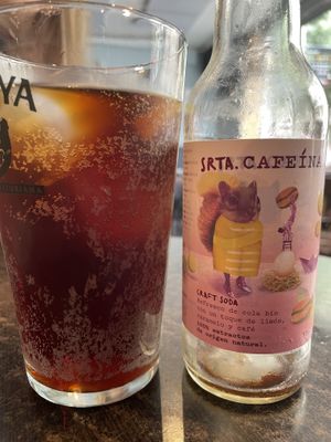 Coke artesanal  at La Cerveseria Clandestina in Barcelona