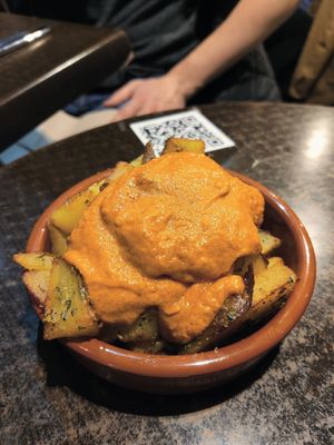 Potatoes at La Cerveseria Clandestina in Barcelona