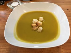 Veggie soup at Treze in Ponta Delgada