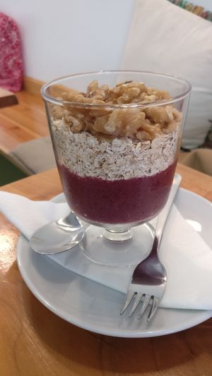 Açaí bowl at Treze in Ponta Delgada