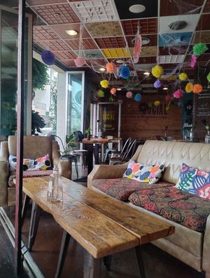 Interiors 🛋️ at Project Social in Ibiza