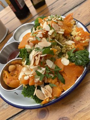 Something with millet and pumpkin...  at Project Social in Ibiza