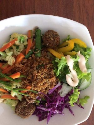 Best Bibimhap at Canix Coffee in Ubud