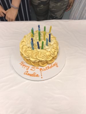 Mango cake! at Ali's Sweet Treats in Miami