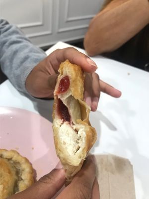 Guava and cheese pastelito!! at Ali's Sweet Treats in Miami