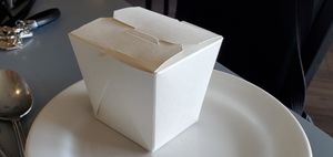 Basil Eggplant comes with rice at Five Star Thai Cuisine in Crown Point