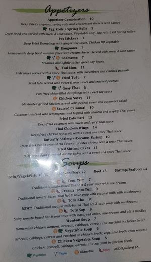  at Five Star Thai Cuisine in Crown Point