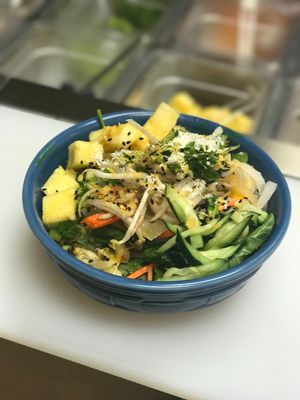 $5 vegetarian bowl at Nice Noodles in Omaha