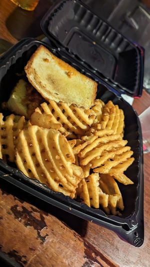 Vegan Sloppy Joe with Fries at Marshall Street Bar and Grill in Rochester