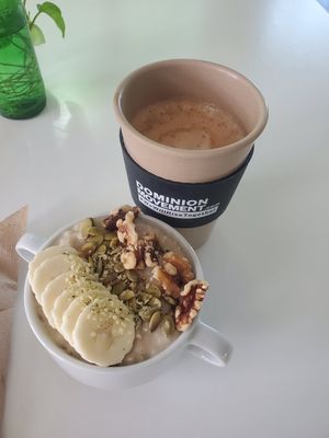 Avena Tres Leches (soya, coco y almendra) 🌱🤤👌🏽 at Bori Vegan in Guaynabo