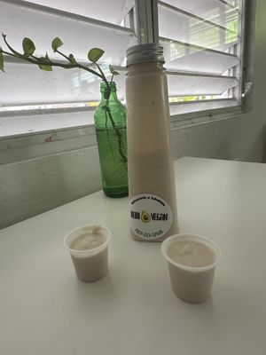Vegan Virgin coquito!!  at Bori Vegan in Guaynabo
