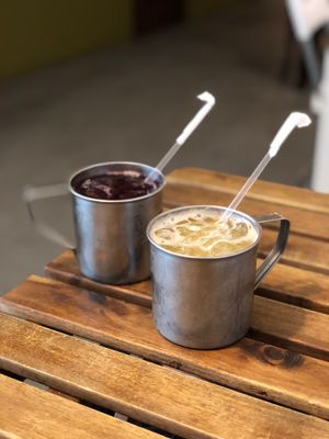 Delicious drinks at Bori Vegan in Guaynabo