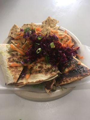 Quesadilla-ish at Bori Vegan in Guaynabo