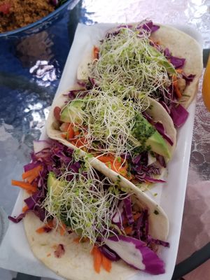 Tacos at Bori Vegan in Guaynabo