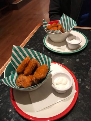 Vegan chicken nuggets  at Frankie & Benny's in Norwich