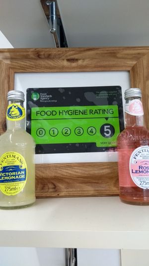 We are rated 5 stars and we are very proud. Cleanliness is important to us and we pride ourselves on our achievement. at Valley Gardens Tea Rooms in Saltburn-by-the-sea