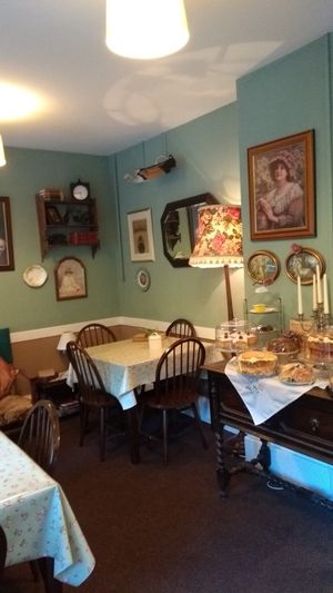 Cosy at Valley Gardens Tea Rooms in Saltburn-by-the-sea