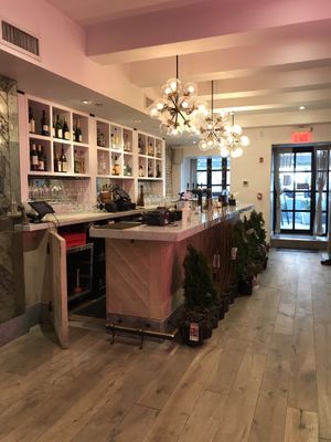 They have a bar  at P.S. Kitchen in New York City