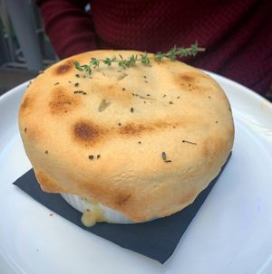 Chicken pot pie at P.S. Kitchen in New York City