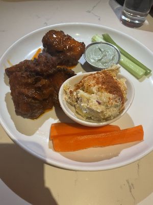 Buffalo maitake wings at P.S. Kitchen in New York City
