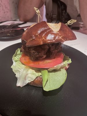 Buffalo maitake sandwich at P.S. Kitchen in New York City