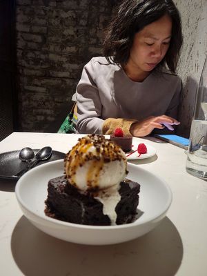 Save room for dessert 🍨! #Veganuary at P.S. Kitchen in New York City