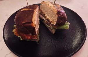 Sweet Thai Chick’n Sandwich  at P.S. Kitchen in New York City