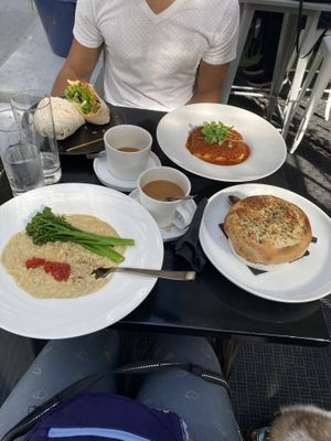 Orzo, pot pie, lasagna, beyond burrito   at P.S. Kitchen in New York City