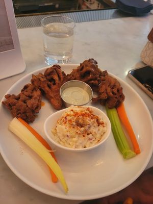 Wings at P.S. Kitchen in New York City