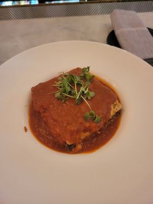 Lasagna at P.S. Kitchen in New York City