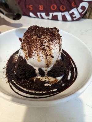 Brownie at P.S. Kitchen in New York City