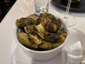 Brussel sprouts  at P.S. Kitchen in New York City