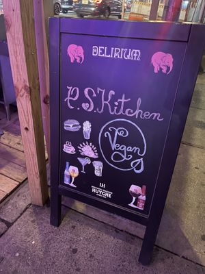 Outside   at P.S. Kitchen in New York City