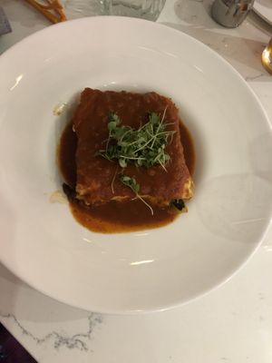 Lasagna  at P.S. Kitchen in New York City