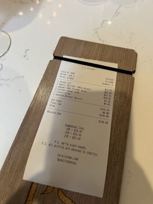   at P.S. Kitchen in New York City