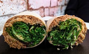 Beyond burrito at P.S. Kitchen in New York City