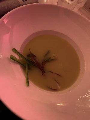 Potato Soup  at P.S. Kitchen in New York City