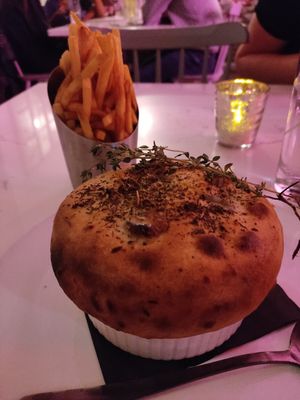 Pot pie at P.S. Kitchen in New York City