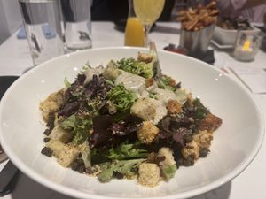 Ceasar salad  at P.S. Kitchen in New York City