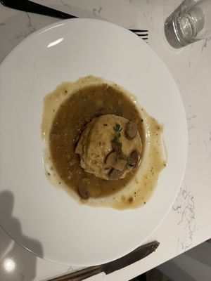 Biscuits and gravy   at P.S. Kitchen in New York City