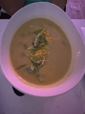 Broccoli Cheddar Soup  at P.S. Kitchen in New York City