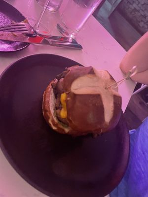 Smokey burger   at P.S. Kitchen in New York City