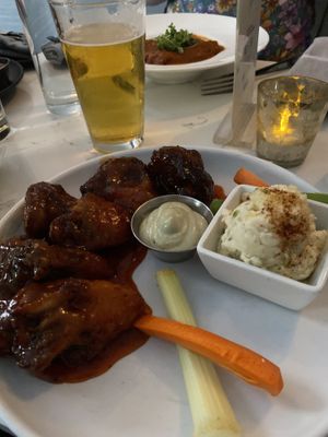 Wings!  at P.S. Kitchen in New York City