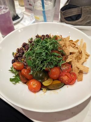 Tortilla salad bowl at P.S. Kitchen in New York City