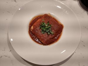 Homemade Lasagna at P.S. Kitchen in New York City