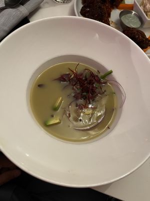 Colombian Potato Soup   at P.S. Kitchen in New York City