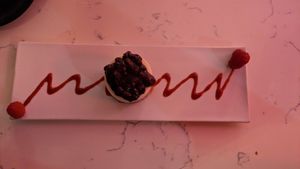 Cheesecake at P.S. Kitchen in New York City