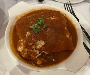 Lasagna also very delicious!  at P.S. Kitchen in New York City