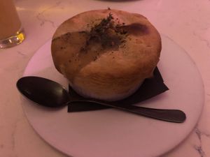 “Chicken” Pot Pie  at P.S. Kitchen in New York City