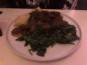 Seitan Marsala  at P.S. Kitchen in New York City